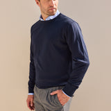 Classic Fit Streifen Blau