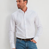 Classic Fit Weiß Royal Oxford Button Down