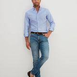 Classic Fit Blau Royal Oxford Button Down