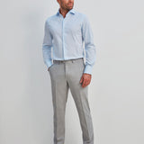 Slim Fit Luxury Stretch Hellblau