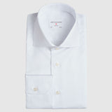 Classic Fit Twill Weiss Extra Lang