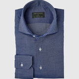 Classic Fit Navy Piqué