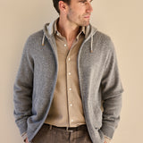 Classic Fit Heringbone Beige