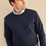 Classic Fit Streifen Blau/Weiss
