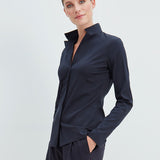 Catharina Stretchbluse Navy