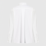 Bella Baumwollstretchbluse Weiss