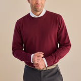 Classic Fit Streifen Grau Melange