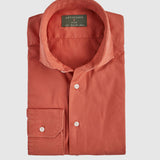 Classic Fit Gewaschen Terra