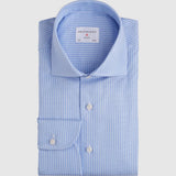 Classic Fit Streifen Blau