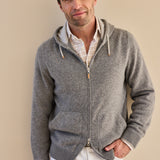 Classic Fit Flanellhemd Check Beige