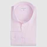 Slim Fit Stretch Feiner Streifen Rosa