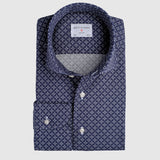 Classic Fit Print Navy