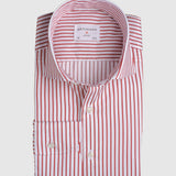Classic Fit Streifen Rot