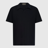 Polohemd Kurzarm Schwarz