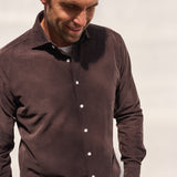 Classic Fit Kord Braun