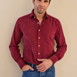 Classic Fit Kord Bordeaux