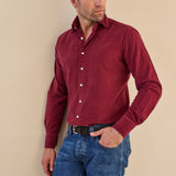 Classic Fit Kord Bordeaux