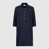 Leinenkleid Navy