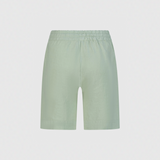 Sage Leinenshorts Grün