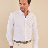 Classic Fit Heavy Oxford Weiss Button Down