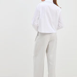 Jo Baumwollbluse Weiss