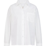 Boyfriend Bluse Weiss