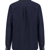 Leinenbluse Navy