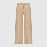Sage Leinenhose Beige