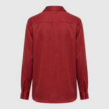 Lamina Seidenbluse Rot