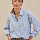 Jacky Flanellkaro Blau