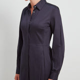 Jamie Kleid Baumwolle Navy