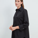 Bruna Stretchbluse Schwarz