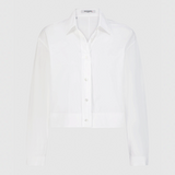 Jolin Bluse Cropped Weiss