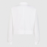 Jolin Bluse Cropped Weiss
