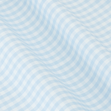 Classic Fit Check Hellblau