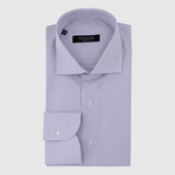 Classic Fit Mini Check Lila