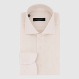 Classic Fit Streifen light beige