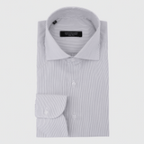 Classic Fit Streifen Grau