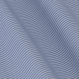 Classic Fit Twill Streifen Blau