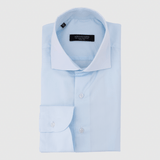 Classic Fit Uni Hellblau Twill