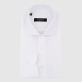 Classic Fit Uni Weiss Supraluxe Twill