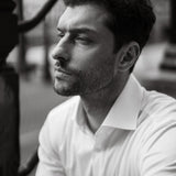 Slim Fit 4-Way Jersey Stretch Weiss