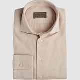 Classic Fit Beige Gewaschen
