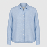 Jacky Leinenbluse Hellblau