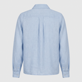 Jacky Leinenbluse Hellblau