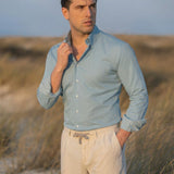 Classic Fit Button Down Light Denim