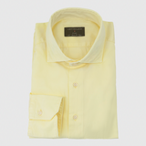 Classic Fit Gelb Twill Gewaschen