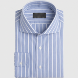 Slim Fit 4-Way Jersey Stretch Blau