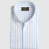 Slim Fit 4-Way Jersey Stretch Ciel