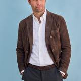 Slim Fit Button Down Weiss – Ansicht 2